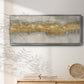 Golden Stream - Floater Framed Canvas Print