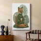 Latte Fox in Sweater - Canvas Art Print