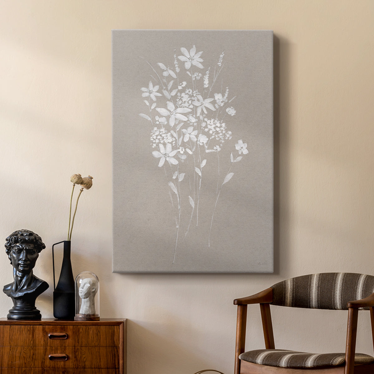 Delicate Botanicals II - Canvas Art Print