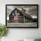 Modern Barn III - Modern Framed Canvas Print