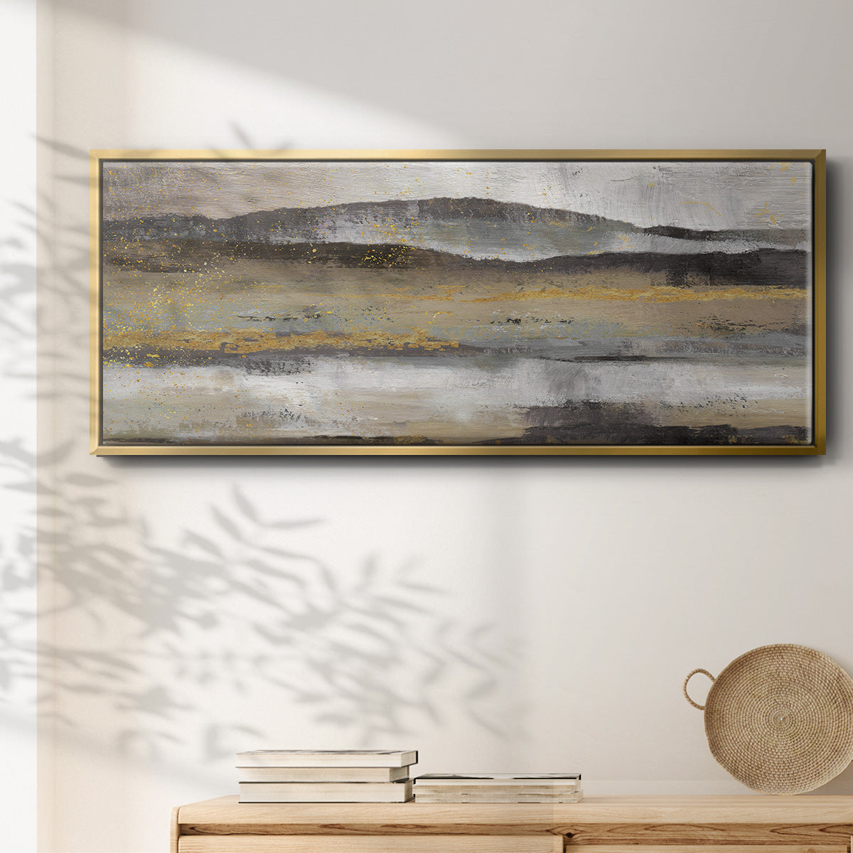 Rolling Hills - Floater Framed Canvas Print