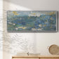 Sparkling Sea I - Floater Framed Canvas Print