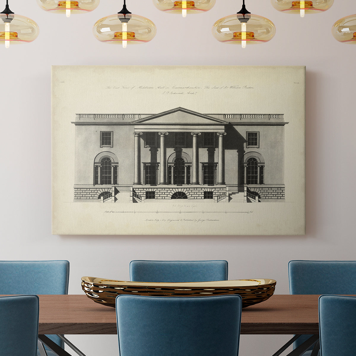 Richardson Architecture I - Canvas Art Print