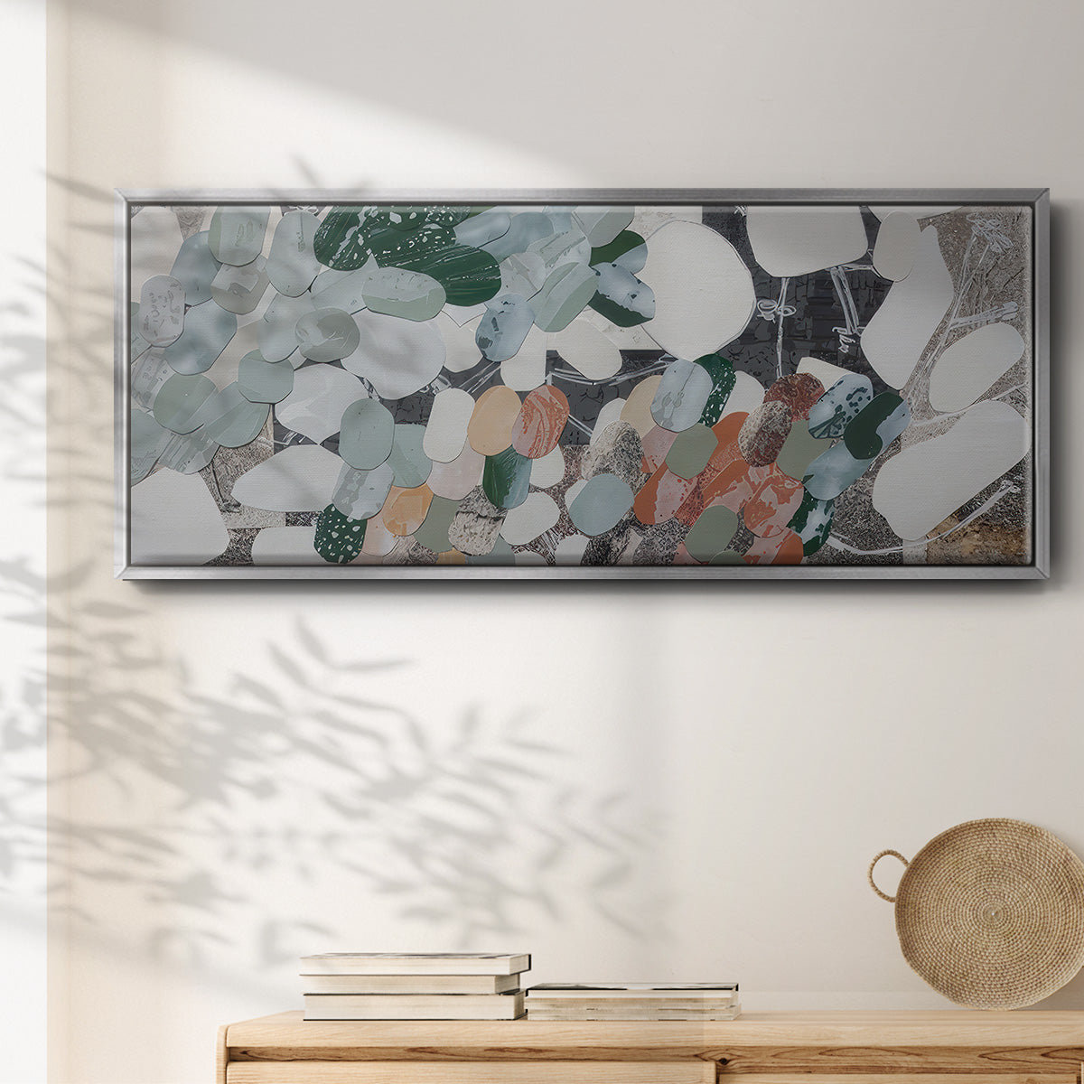 Antelope Canyon Run II - Floater Framed Canvas Print