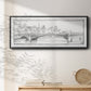 Pont de Notre Dame - Floater Framed Canvas Print