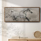 Majestic Stallion I - Floater Framed Canvas Print