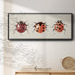 Ladybug Display I - Floater Framed Canvas Print