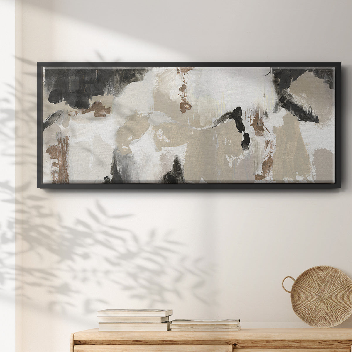 Sandy Summer - Floater Framed Canvas Print