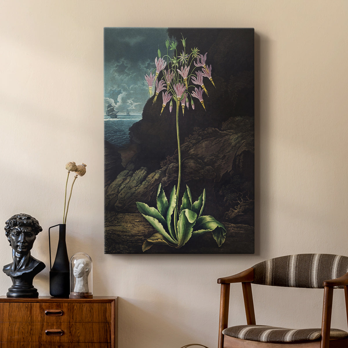 Temple of Flora II - Canvas Art Print
