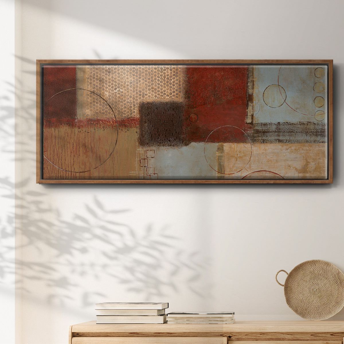 Seasons Go Round I - Floater Framed Canvas Print