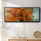 Autumn's Passion - Floater Framed Canvas Print