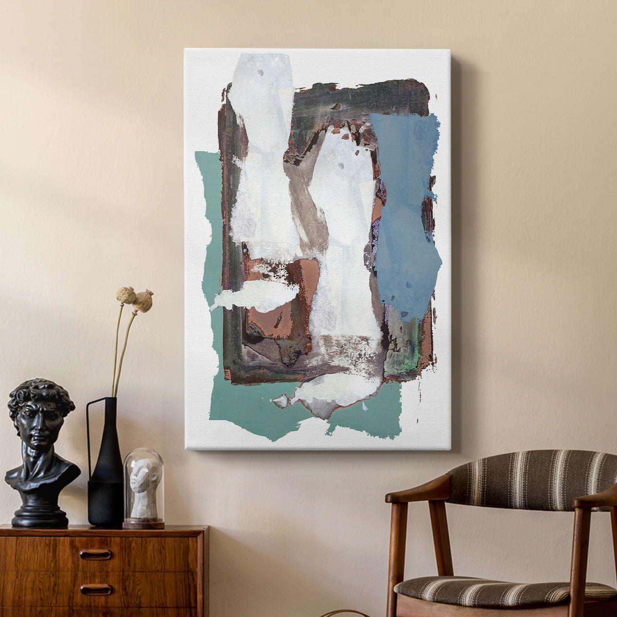 Brights Soft Wash I - Canvas Art Print