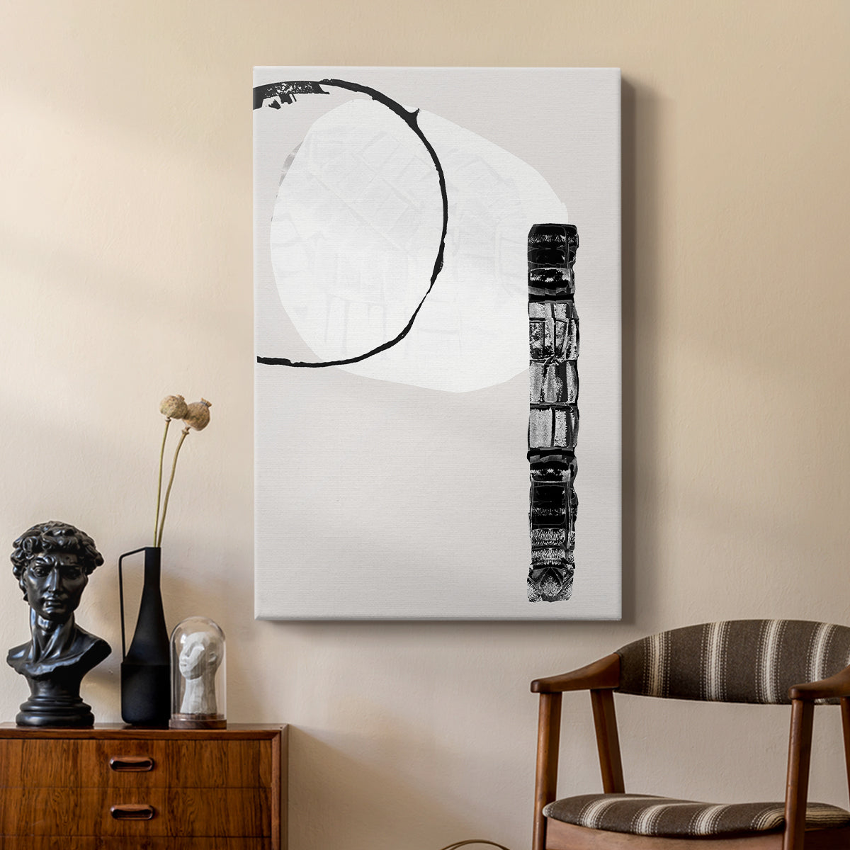 Zen Shapes II - Canvas Art Print
