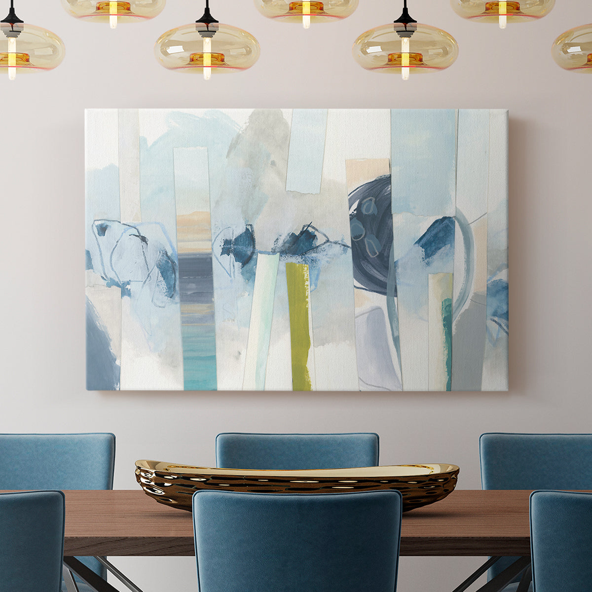 Liquid Strata I - Canvas Art Print