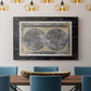 Night World Blueprint - Canvas Art Print