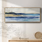 Indigo Bay - Floater Framed Canvas Print