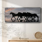 Beach Gallop - Floater Framed Canvas Print