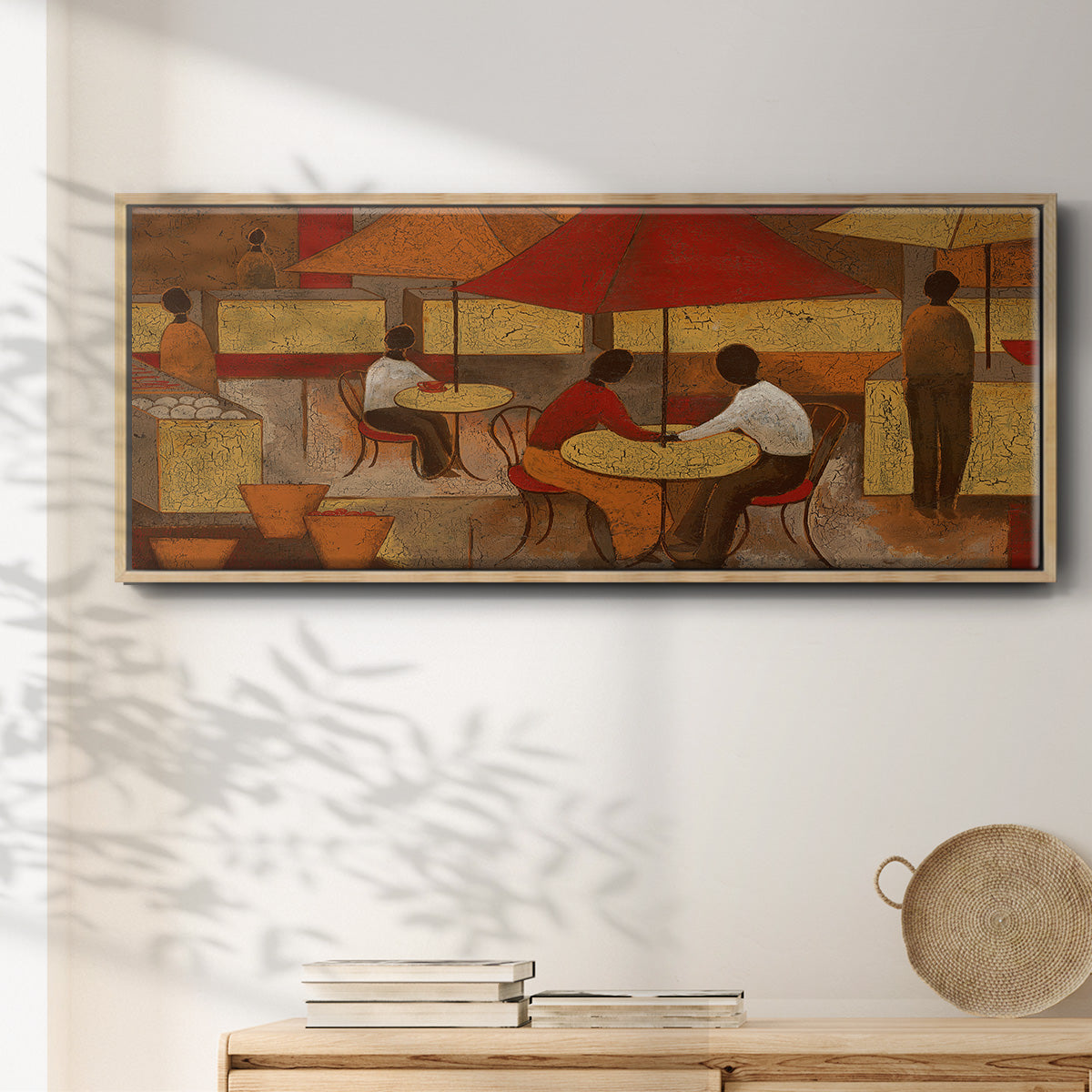 Lasting Memory I - Floater Framed Canvas Print