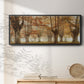 Misty Pan - Floater Framed Canvas Print