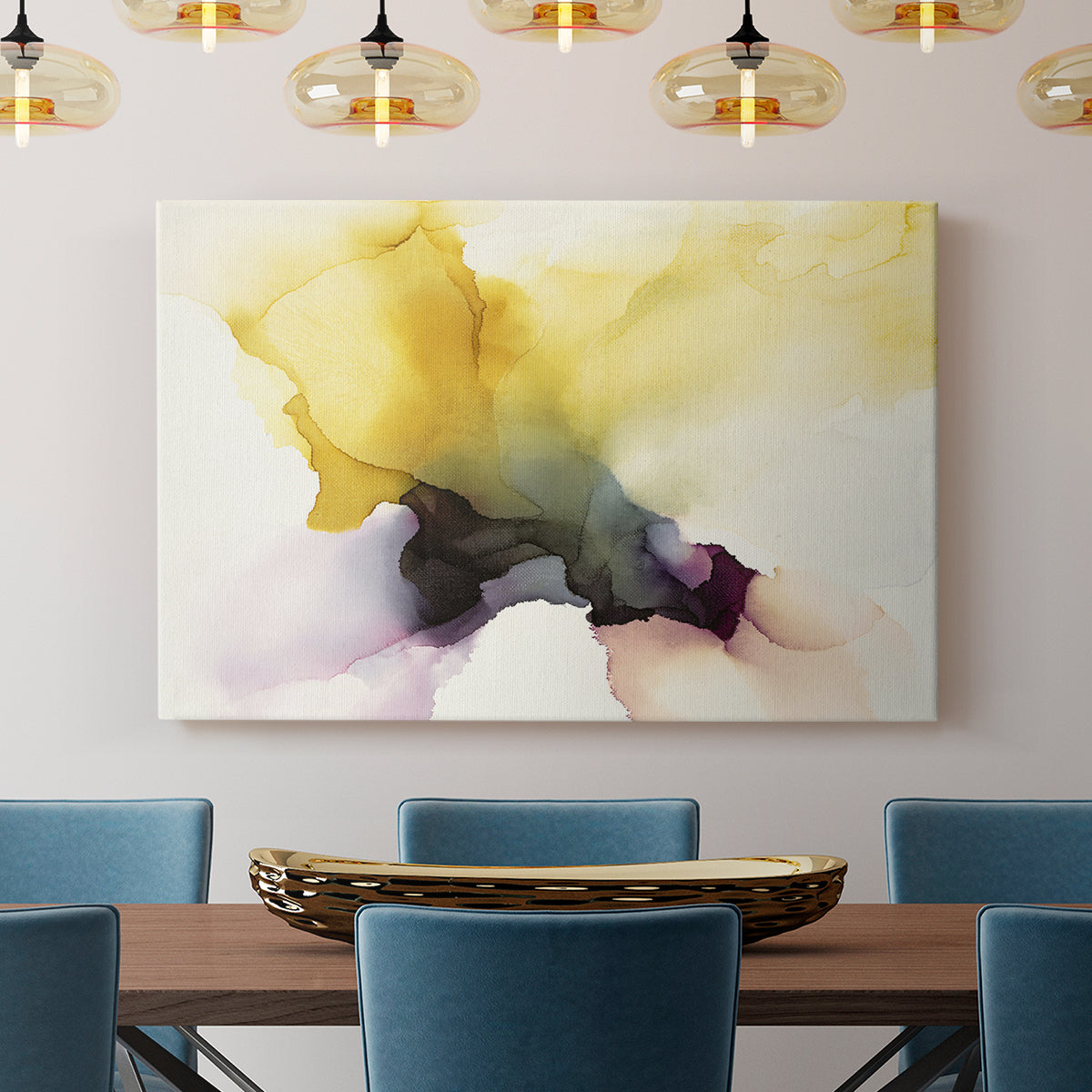Never Have I Laid Eyes on Equal Beauty in Man or Woman - Canvas Art Print