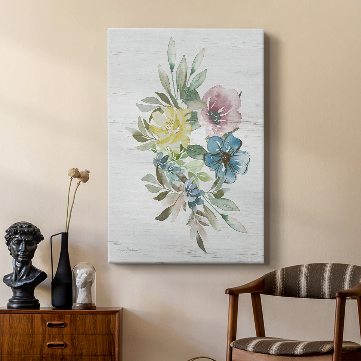 Spring Meadow Arrangement I - Canvas Art Print