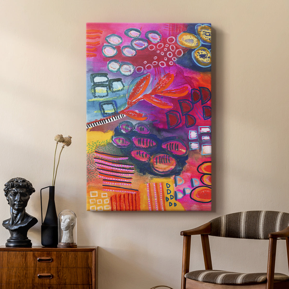 Vivaciously Changing I - Canvas Art Print