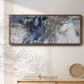 Blue Noise I - Floater Framed Canvas Print