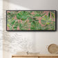 Tropical Sketchbook Coral - Floater Framed Canvas Print