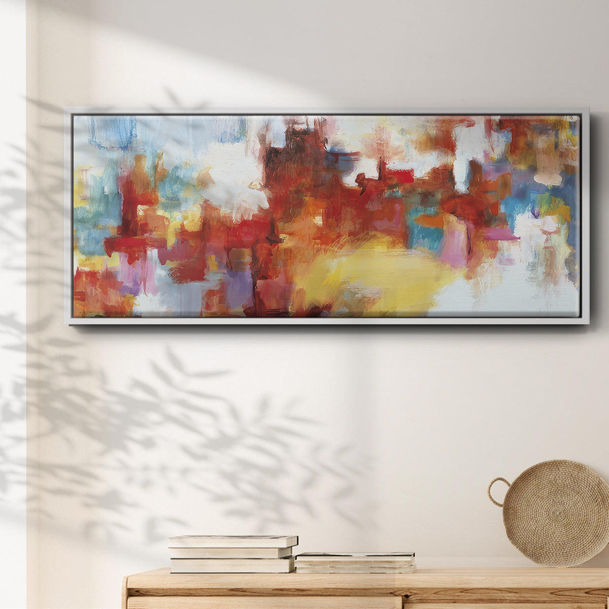 City Night II  - Floater Framed Canvas Print