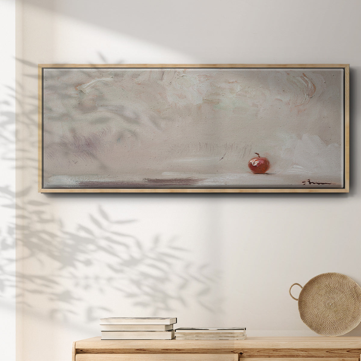 Crabby Apple - Floater Framed Canvas Print