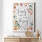 Spring Bird Blessing - Premium Canvas Framed in Barnwood - Ready to Hang