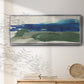 Mirages III - Floater Framed Canvas Print