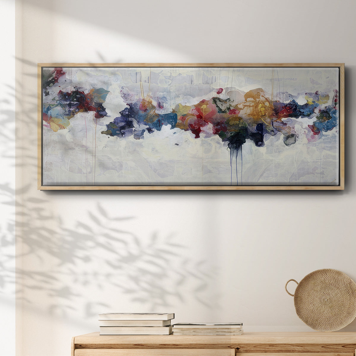Odd Water  - Floater Framed Canvas Print