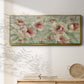 Peony Pleasure - Floater Framed Canvas Print
