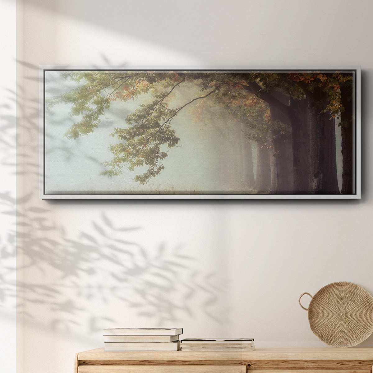 Dawnscratchers - Floater Framed Canvas Print