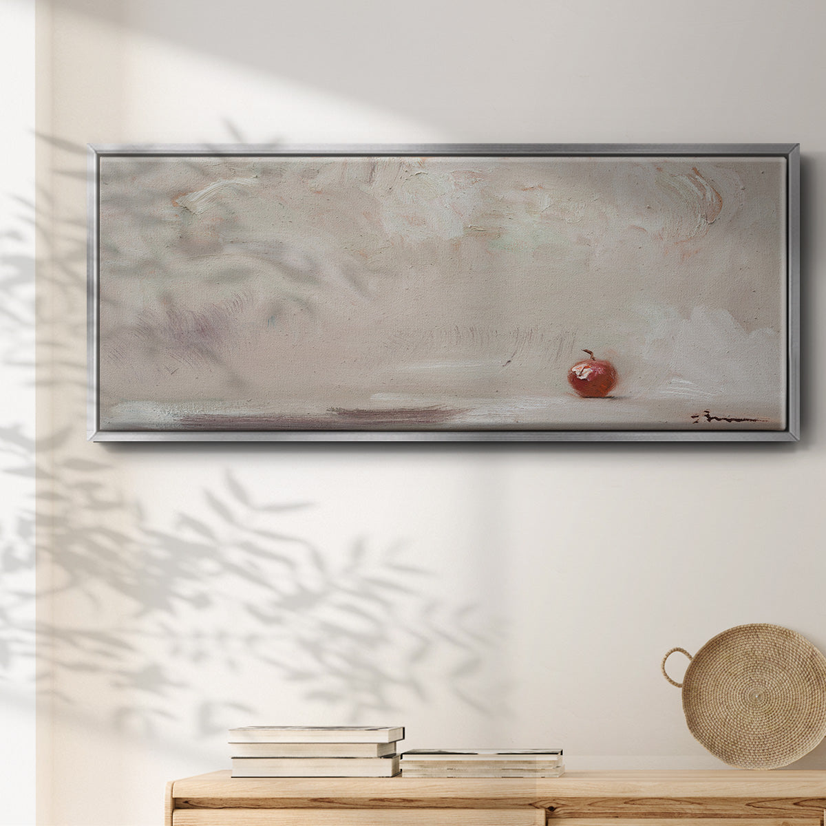 Crabby Apple - Floater Framed Canvas Print
