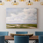 Cloudy Distant Beach Horizon - Canvas Art Print