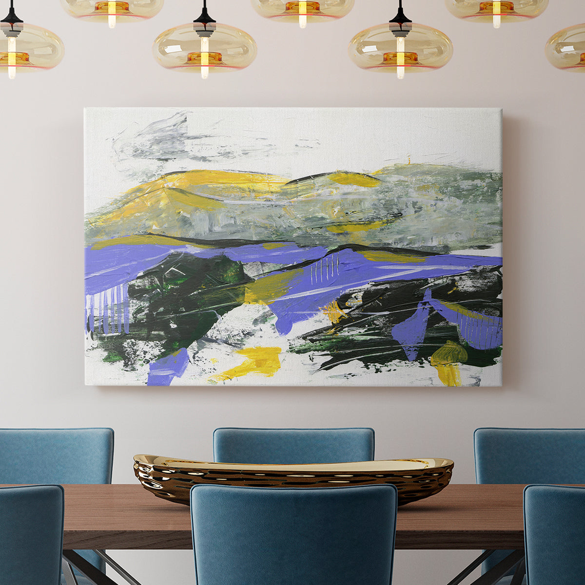 Silent Mountain IV - Canvas Art Print