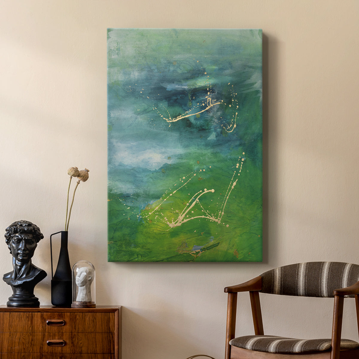 Peaceful Diptych I - Canvas Art Print