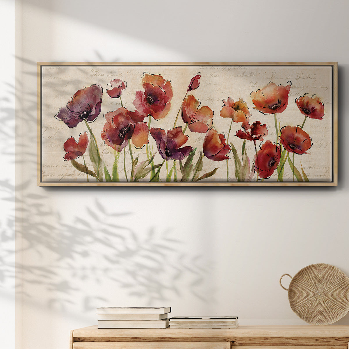 Bow to Summer I - Floater Framed Canvas Print