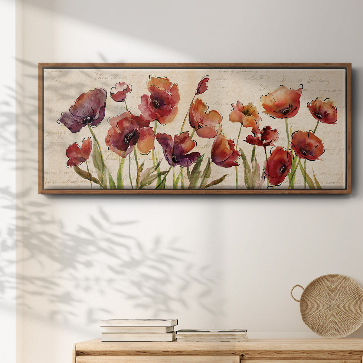 Bow to Summer I - Floater Framed Canvas Print