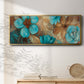 Garden Glow I - Floater Framed Canvas Print
