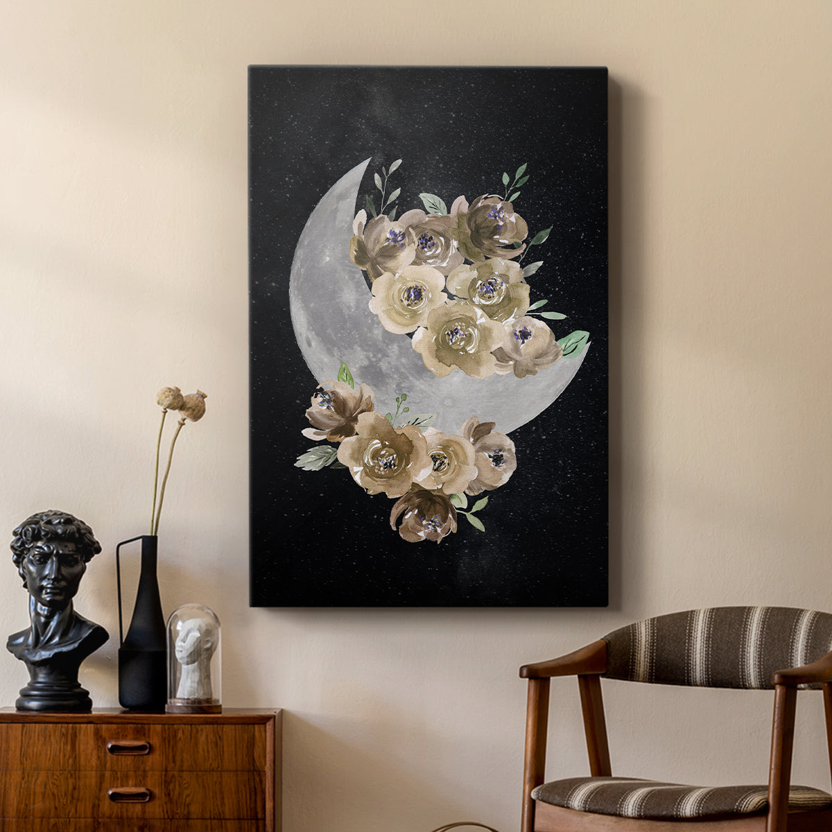 Bohemian Moon - Canvas Art Print