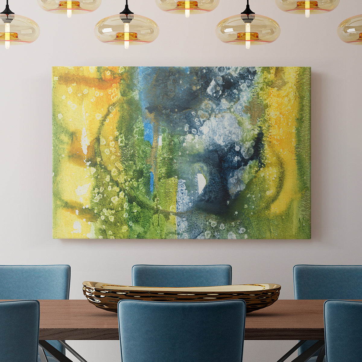 Aquatic Energy III - Canvas Art Print