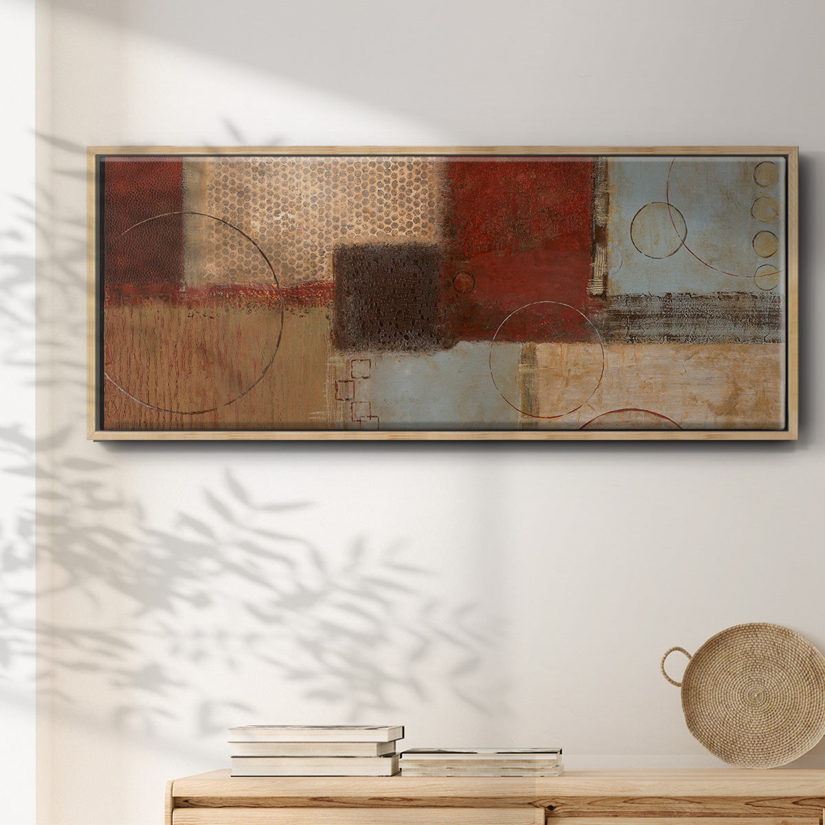 Seasons Go Round I - Floater Framed Canvas Print