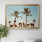 Aruba Palm - Modern Framed Canvas Print