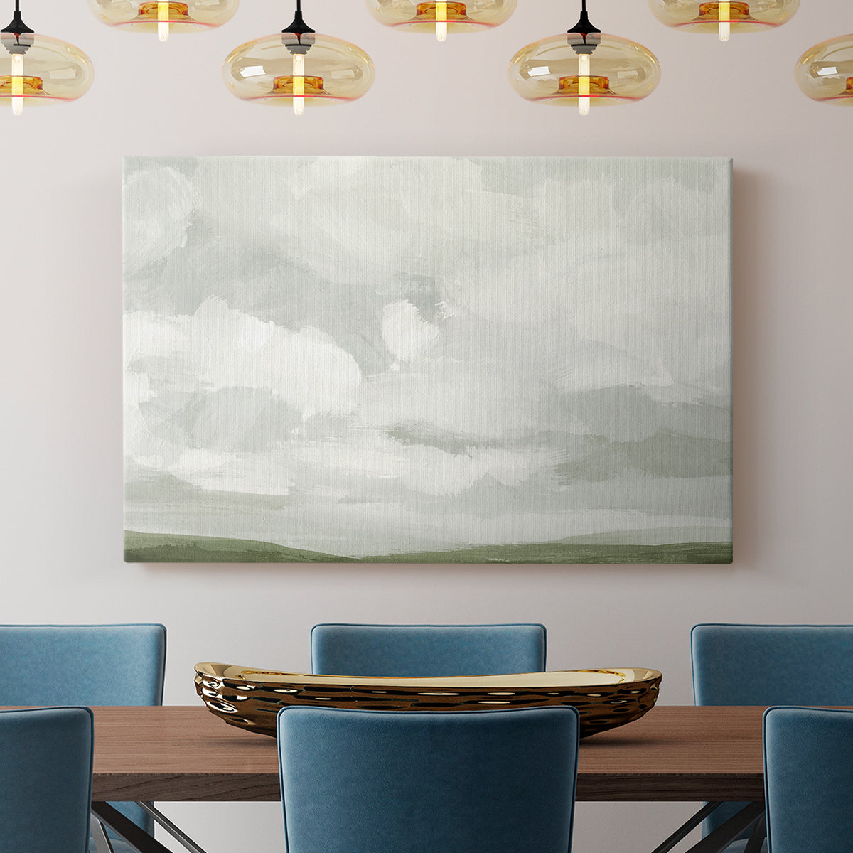 Gray Stone Sky IV - Canvas Art Print