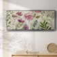 Meadow Flowers II - Floater Framed Canvas Print