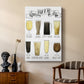 Beer Info Graphic - Canvas Art Print