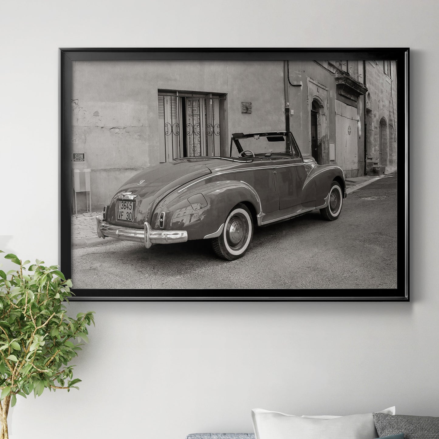 Classic Automobile Premium Classic Framed Canvas - Ready to Hang